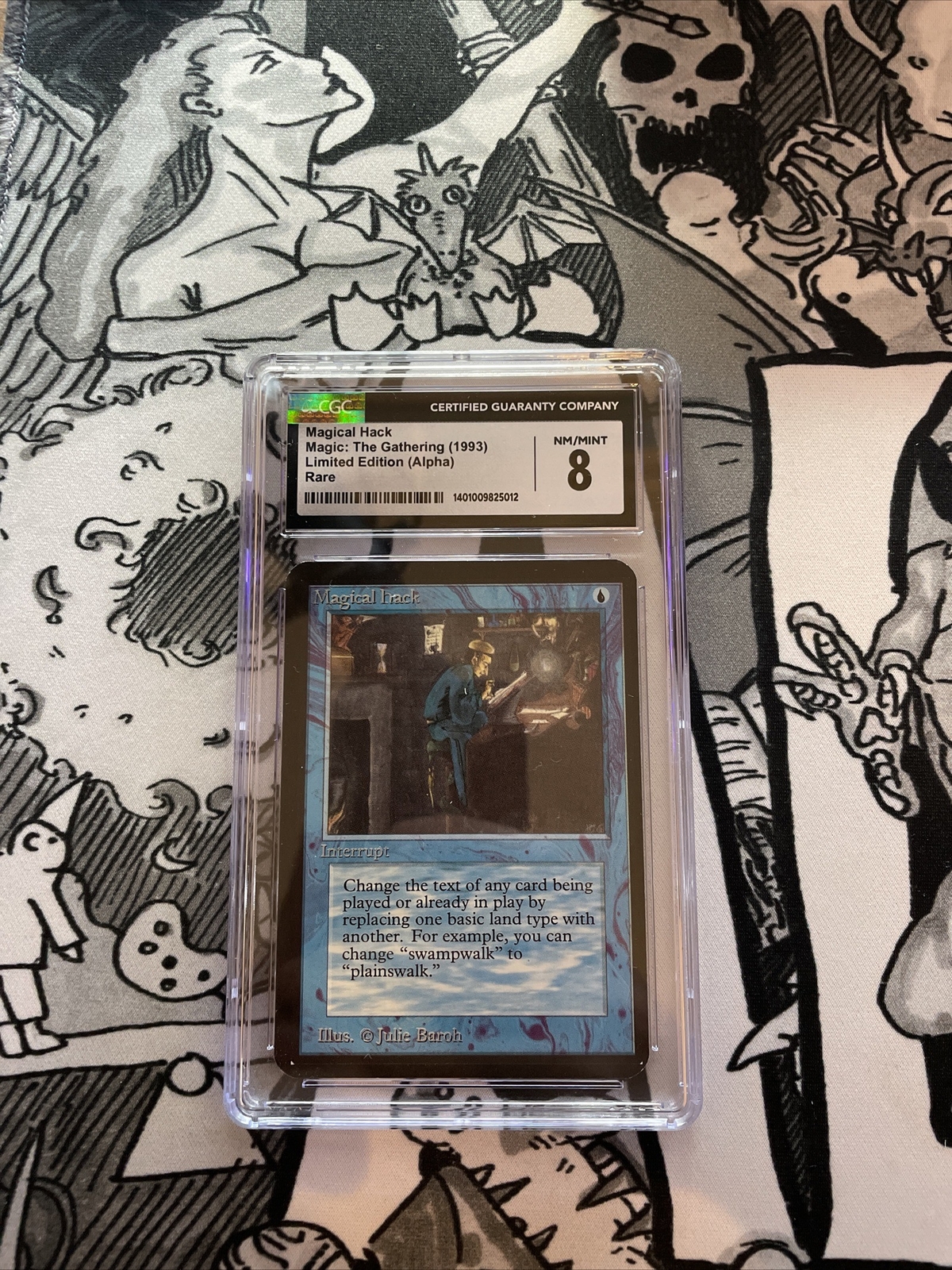 Magical Hack - CGC 8  - Alpha - Magic: The Gathering (MTG)