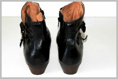 Bottines KICKERS WEST SIDE En Cuir Noir - Taille 41 - Doublure Cuir - Occasion Très Bon état