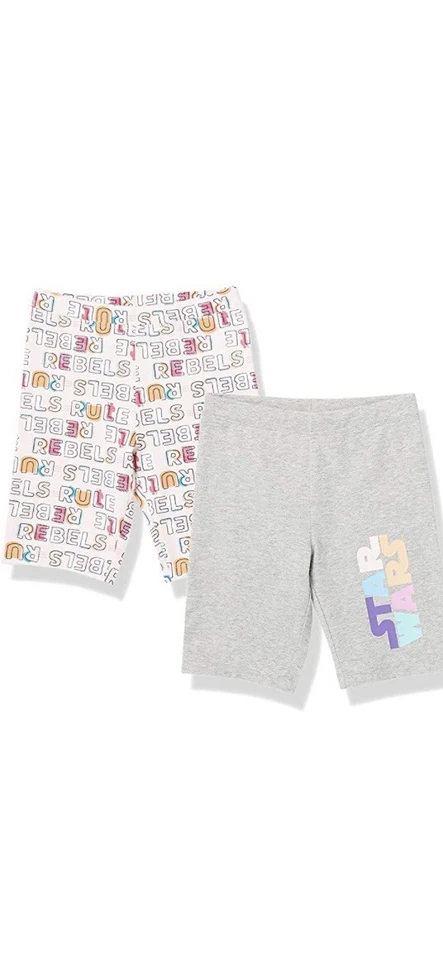 Toddler girls spotted zebra star wars bike shorts 4 Pairs 3t NWT - Image 2 of 2