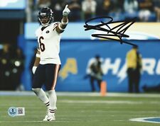 KYLER GORDON SIGNED CHICAGO BEARS CORNERBACK 8x10 PHOTO - BECKETT COA KYLER GORDON SIGNED CHICAGO BEARS CORNERBACK 8x10 PHOTO - BECKETT COA
