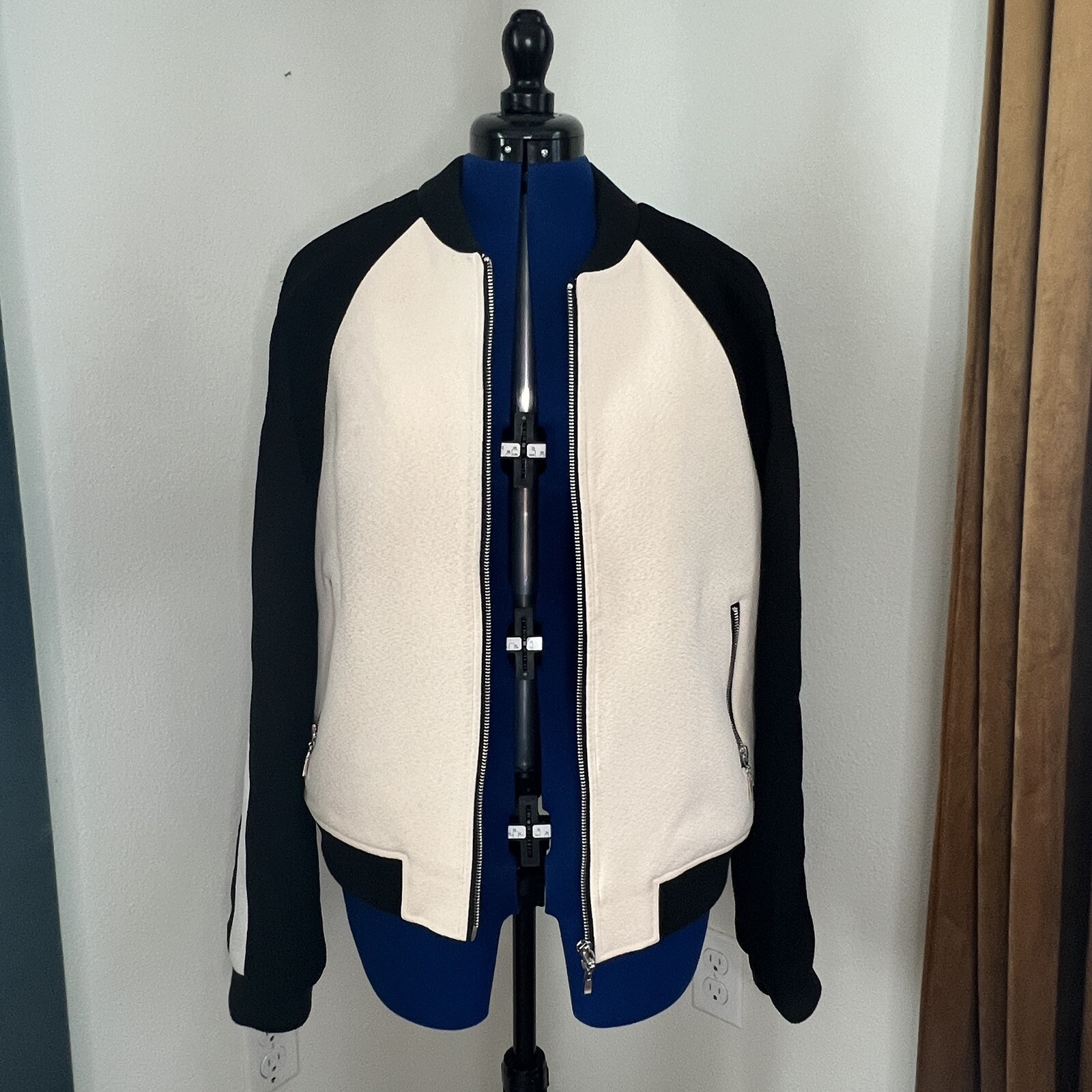 Mango Women’s Bomber Color Block Jacket