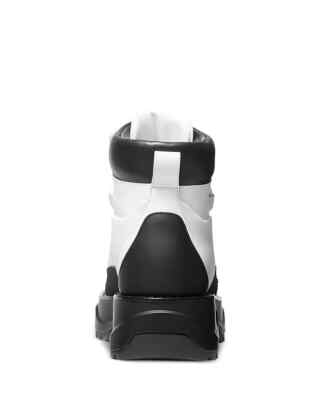 MICHAEL Michael Kors Women's Dupree Lace Up Hiker Boots Black