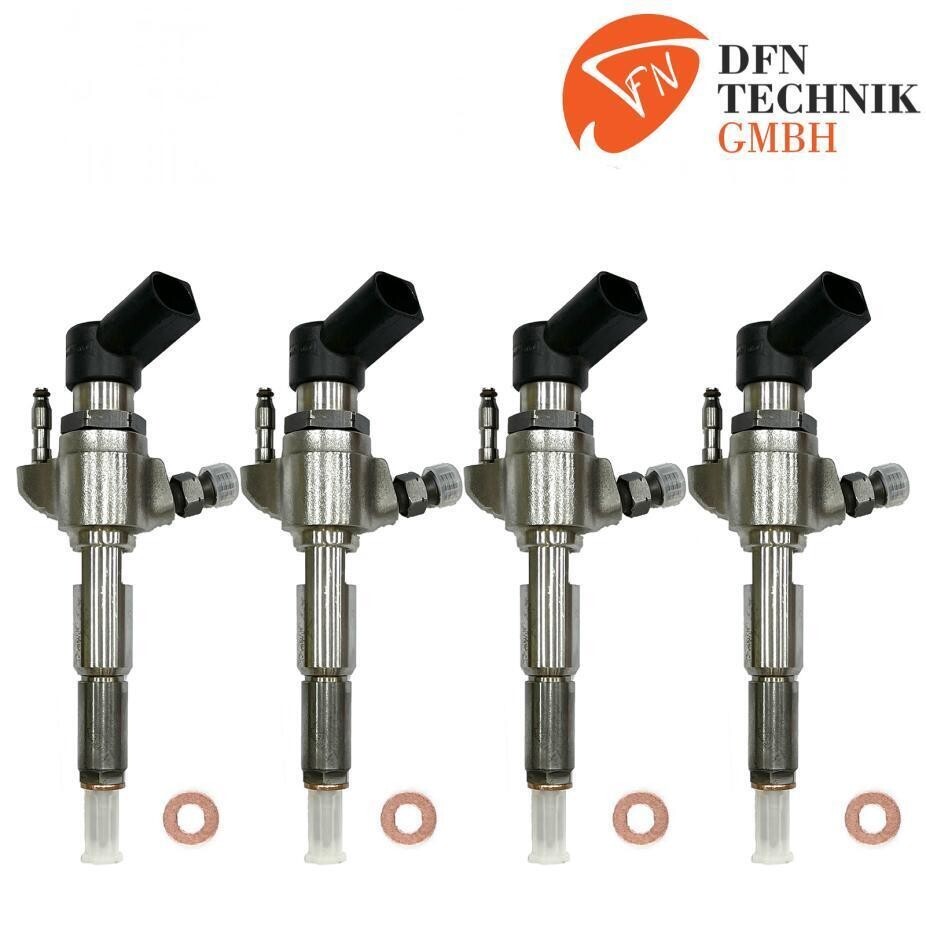 4x Diesel Injector Peugeot 508 1.6 HDI 115 HP, 9802448680, 1791017 