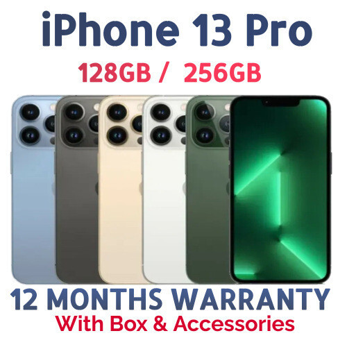 Apple Iphone 13 Pro 128GB All Colours 5G Pristine A+ Apple Apple Iphone 13 Pro 128GB All Colours 5G Pristine A+ Apple