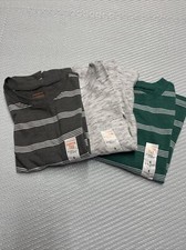 Lot Of 3 Jumping Beans T Shirt Boys Sz 4 Long Sleeve NWT