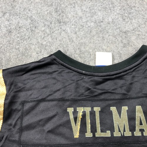 New York Jets Jersey Womens Large Black Jonathan Vilma #51 Reebok Y2K - Picture 12 of 15
