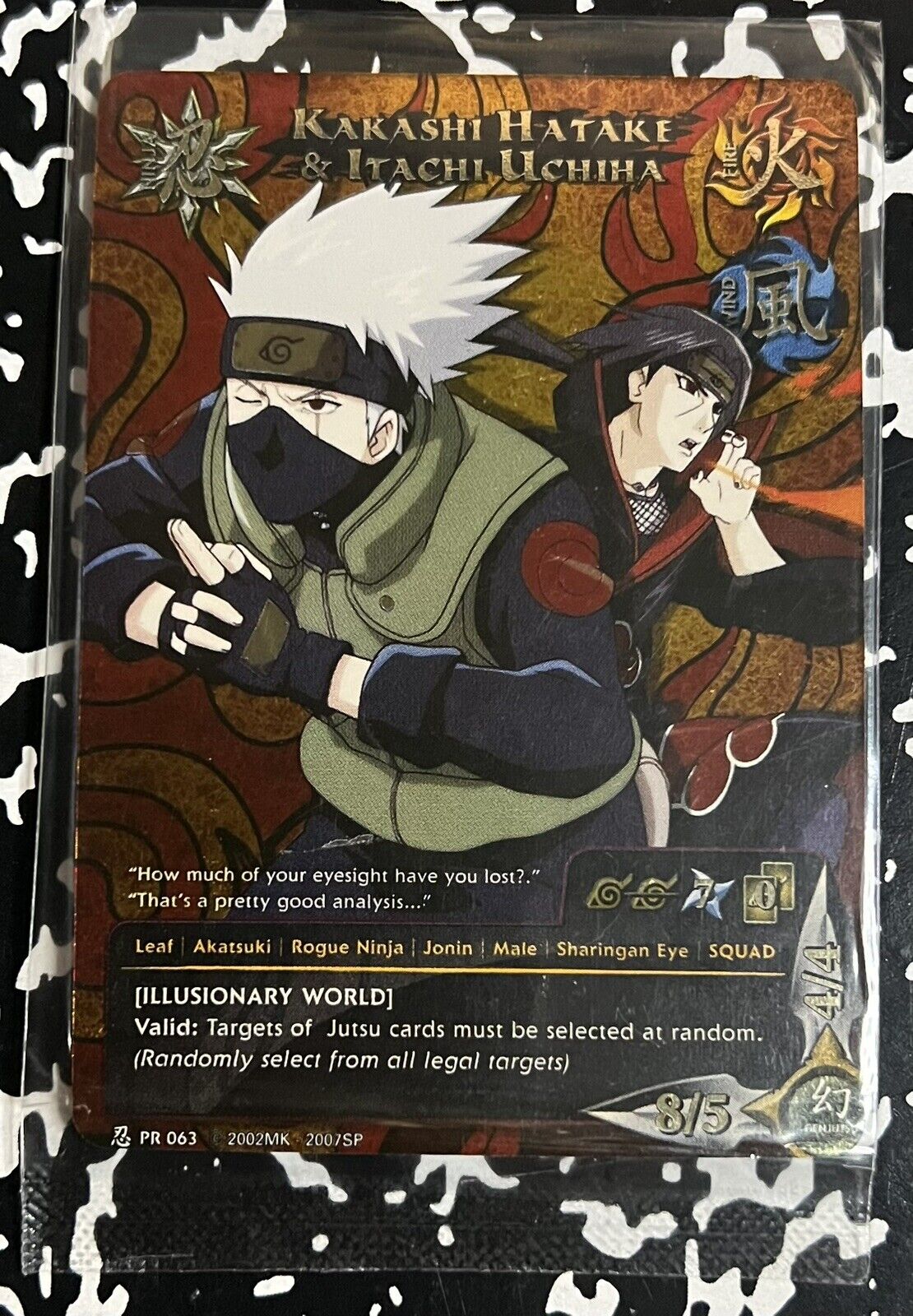 Naruto Photo card Hatake Kakashi Promo D