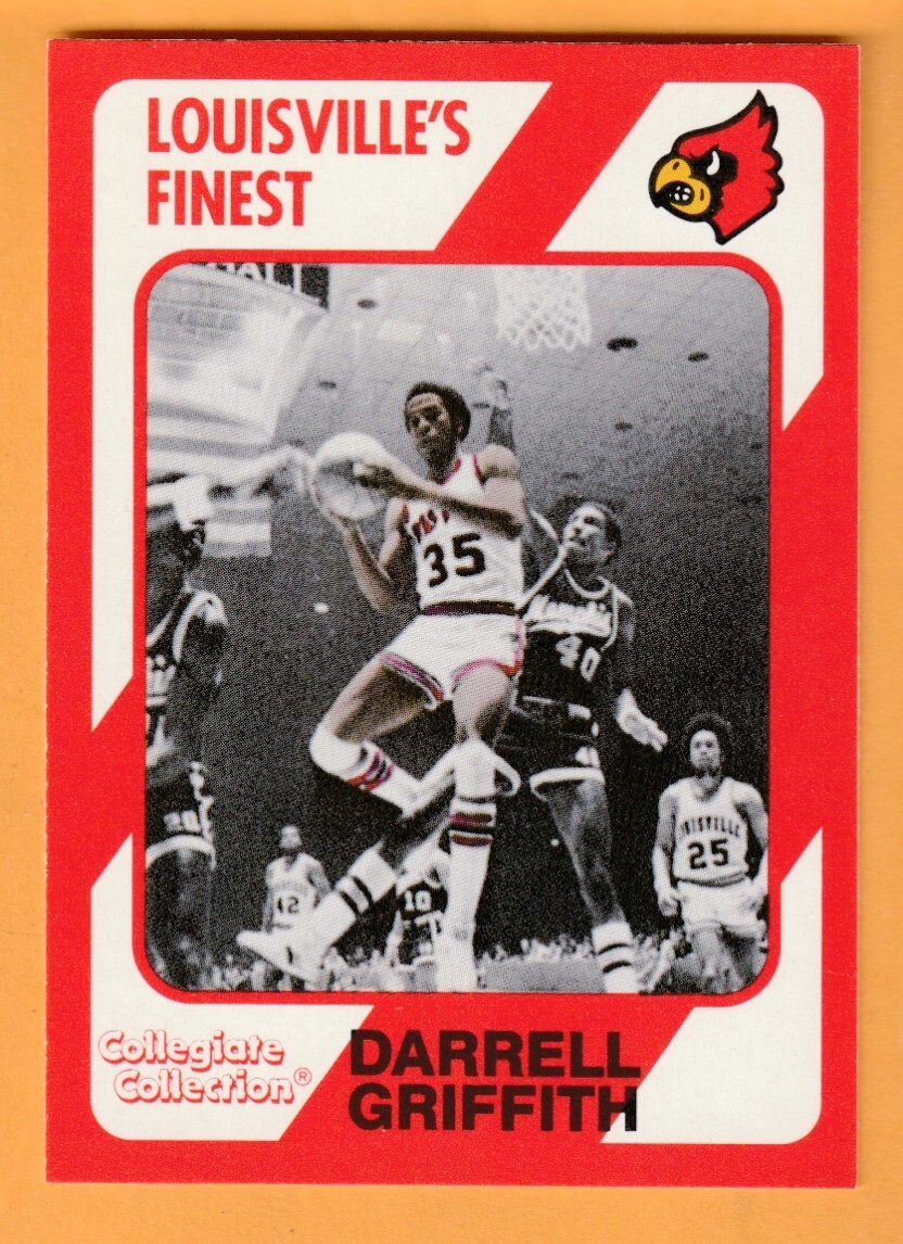 Darrell Griffith Louisville Cardinals 1989 Card #25 Male High School