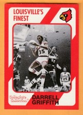 Darrell Griffith Louisville Cardinals 1989 Card #25 Male High School