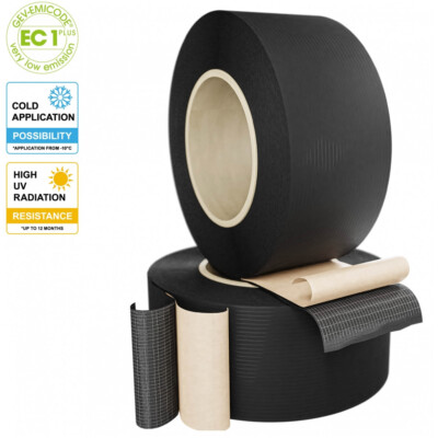 50mm x 25lfm KAUFDACH  UNO COLD UV - Einseitiges UV-beständiges Klebeband