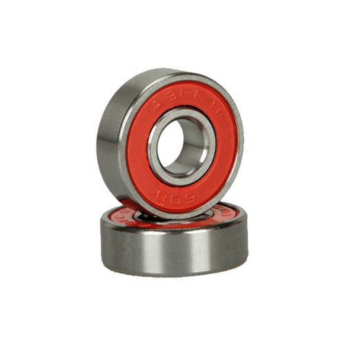 8 Skateboard Longboard Bearings PRECISION ABEC 9 RED SHIELD - Picture 2 of 2