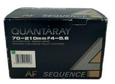 Quantaray 70-210mm f/4-5.6 Zoom lens for Minolta AF Maxxum
