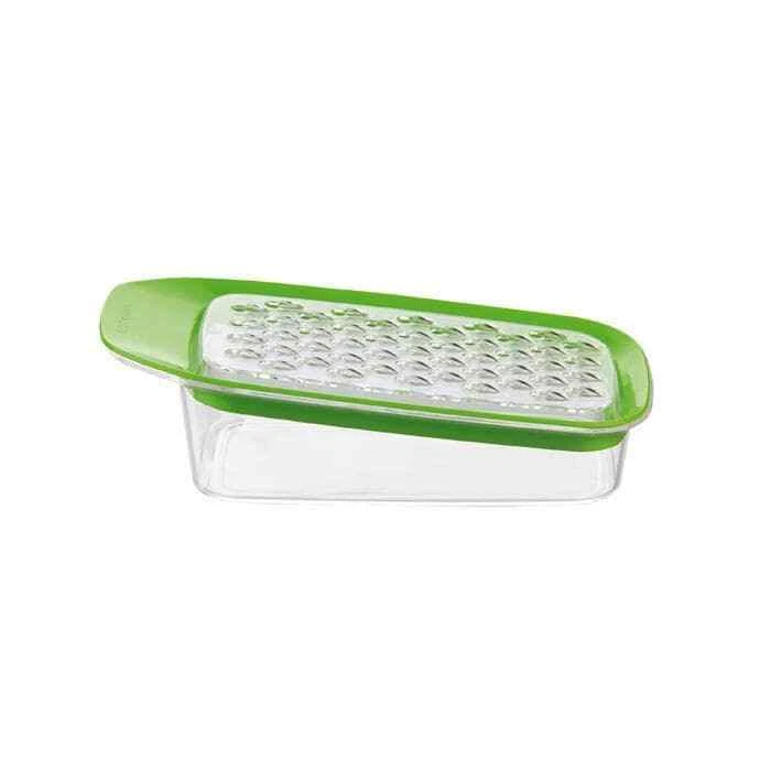Pelapatate 3 In 1 In Acciaio Inox Con Ventosa: Togli-torsolo, Affetta E Sbuccia Mele, Pere E Patate (Verde Scuro)