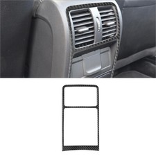 Carbon Fiber Rear Air Vent Frame Cover Trim For Volkswagen Passat 2006-2011
