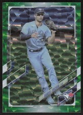 2021-22 Topps Series 2 Randal Grichuk 352 Base Green Foil 496/499
