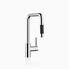 Dornbracht META SQUARE Single-lever mixer Pull-down with spray 33870861-00 Chro