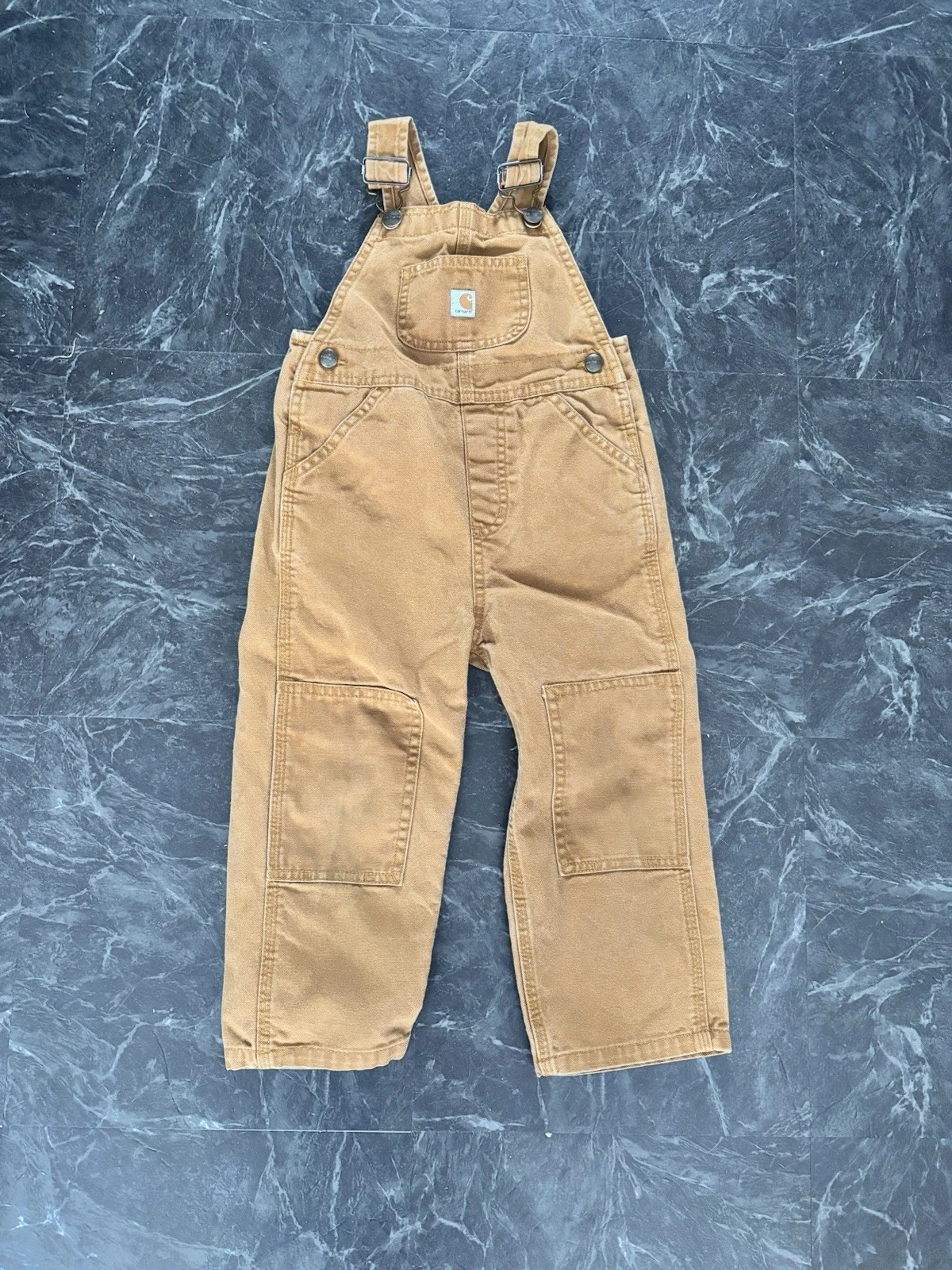 Carhartt Overalls Toddler/Kid’s Unisex Size 3T Cargo Brown