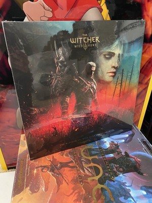 THE WITCHER 3 WILD HUNT Vinyl Record Soundtrack 2 LP Black 10th Anniversary