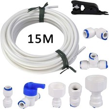 Universal Connection Kit For Inlet Hose 15M Composite Pipe Water Supply Line New