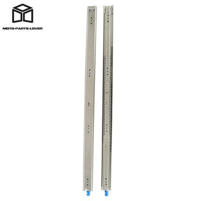 Locking Ball Bearing Slides 40'' 250lb Heavy Duty Full Extension Mount With Lock