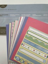 Creative Memories Playful Album Kit Yellow Pink Large Memorabilia Pockets Lot