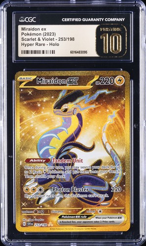 Miraidon ex graded CGC 10 for sale on eBay
