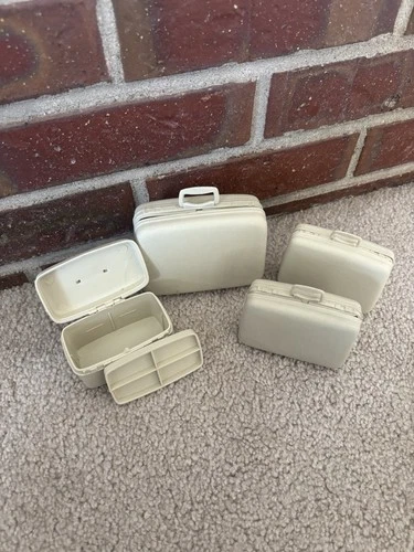 Vintage Barbie Mattel Samsonite Luggage Set 1960s