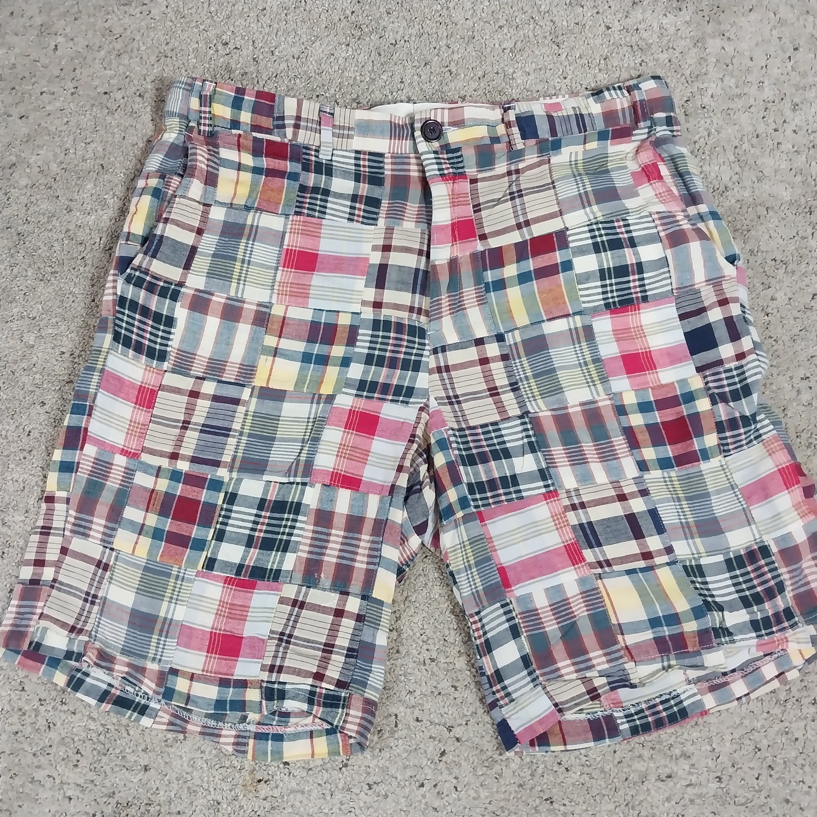 Bowen & Wright Patchwork Shorts 36w 10" Inseam - image 1