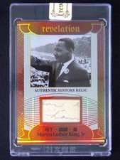 2025 Eternal Revelation Martin Luther King Jr History Relic /99
