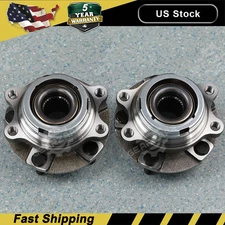 2 Front Wheel Hub Bearings Set for Nissan Altima Pathfinder Maxima Murano 3.5L