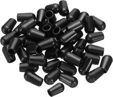 Kitchen Sink Rack Feet, 50 Pack 5mm ID x 8mm OD Plastic Sink Protective Replacem