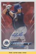 2018 Topps Pro Debut Red Auto 10/10 Colton Welker #106 Auto READ 1q7