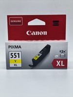 Original Canon CLI-551XL Gelb Tintenpatronen - 6446B004 - Pixma Ip7250 MG5450