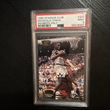 Shaquille O'Neal 1992 Stadium Club Members Only #247 PSA 9 