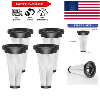 H13 HEPA Filters - 4-Pack for Ultimate Air Purity in Vacuum Cleaners