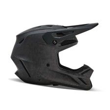Fox Racing V3 RS Carbon Solid Motocross Helmet Matte Black Carbon M NEW IN BOX