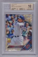 2016 Topps Series 1 Kyle Schwarber Gold Rookie /2016 BGS 10 PRISTINE Pop 1 Cubs