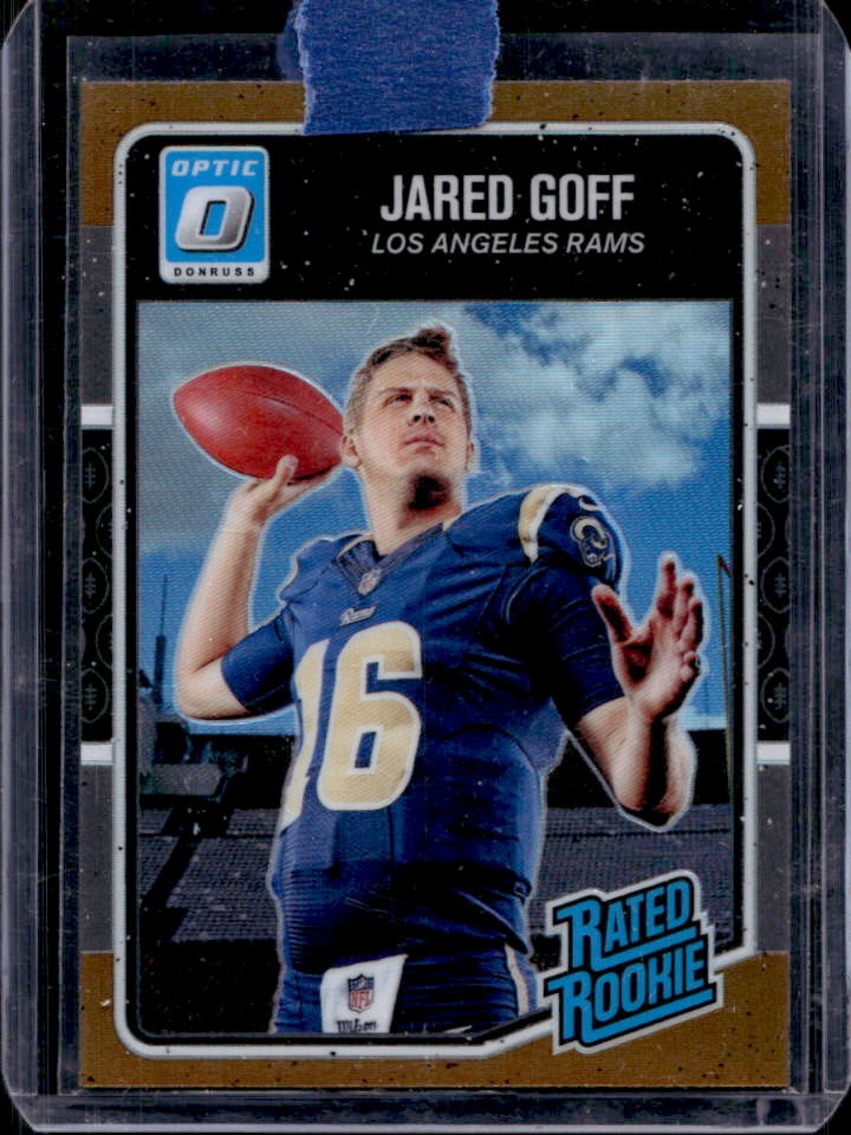 2016 Panini Donruss Optic Jared Goff Bronze Rookie RC #172 Rams