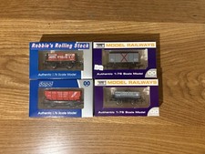 4 DAPOL ASSORTED WAGONS B652 B731 4F-034-019 ALL MINT BOXED