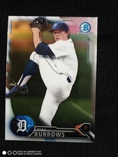 2016 Topps Bowman Chrome Beau Burrows Tigers