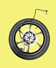 OEM Rear Wheel Rim w/ Motor 350 W Tire Assembly For E-Bike Jetson Haze #3813 JEH