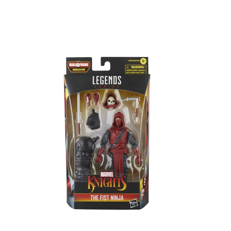 Figura de acción Marvel Legends Puño Ninja 6 pulgadas inspirada en Daredevil coleccionable Foto 2 de 4