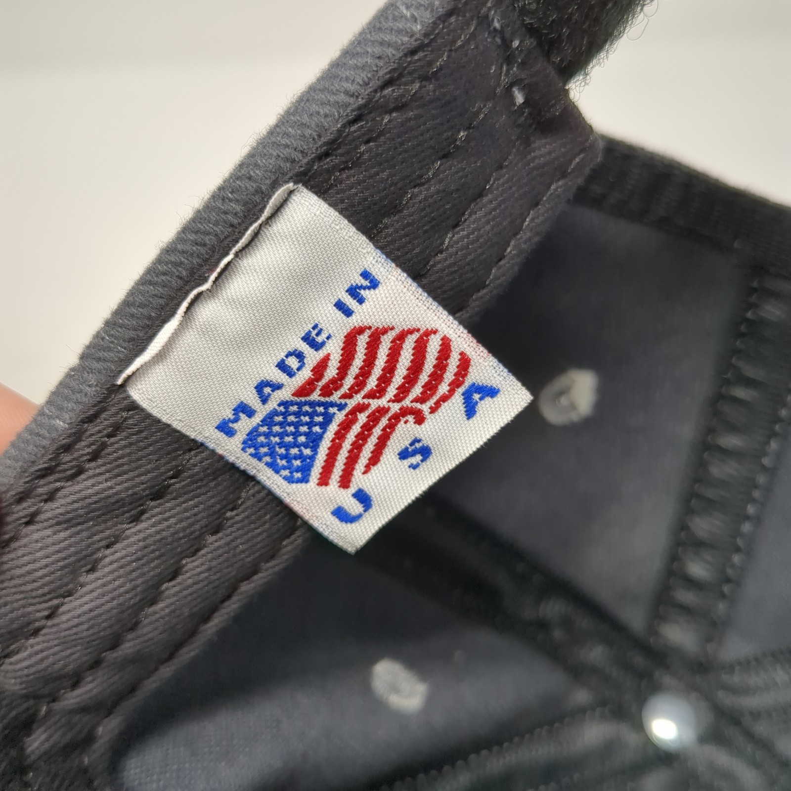 RM Mechanical Strapback Baseball Hat Gray One Siz… - image 9