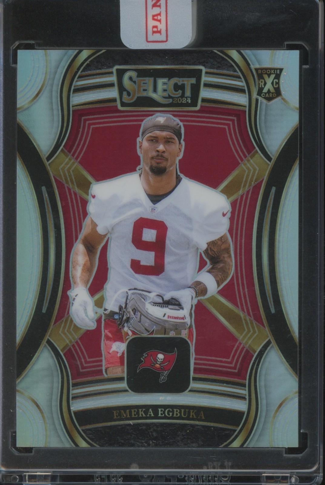 2024-25 Select Football Emeka Egbuka #513 Rookie XRC Silver
