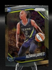 2025 Panini Prizm WNBA #83 - Aziaha James RC (Base Prizm) - Dallas Wings