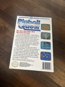 PINBALL QUEST Nintendo NES Authentic Complete CIB all inserts reg card