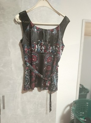 Comma Sommer Top Shirt, Größe 40