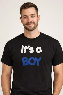 It's A Boy Shirt Dad Gender Reveal Tee Baby Announcement New Father Gift Idea