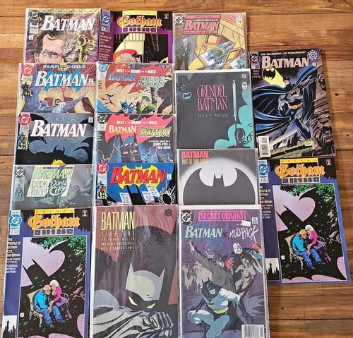 Vintage DC COMICS "BATMAN" & Xtras • 16 Issues • Early 1990s • VF/NM & NO ODOR