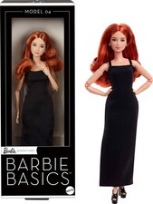 Barbie Basics Model 04 Red Hair Doll Little Black Dress Collector Figure